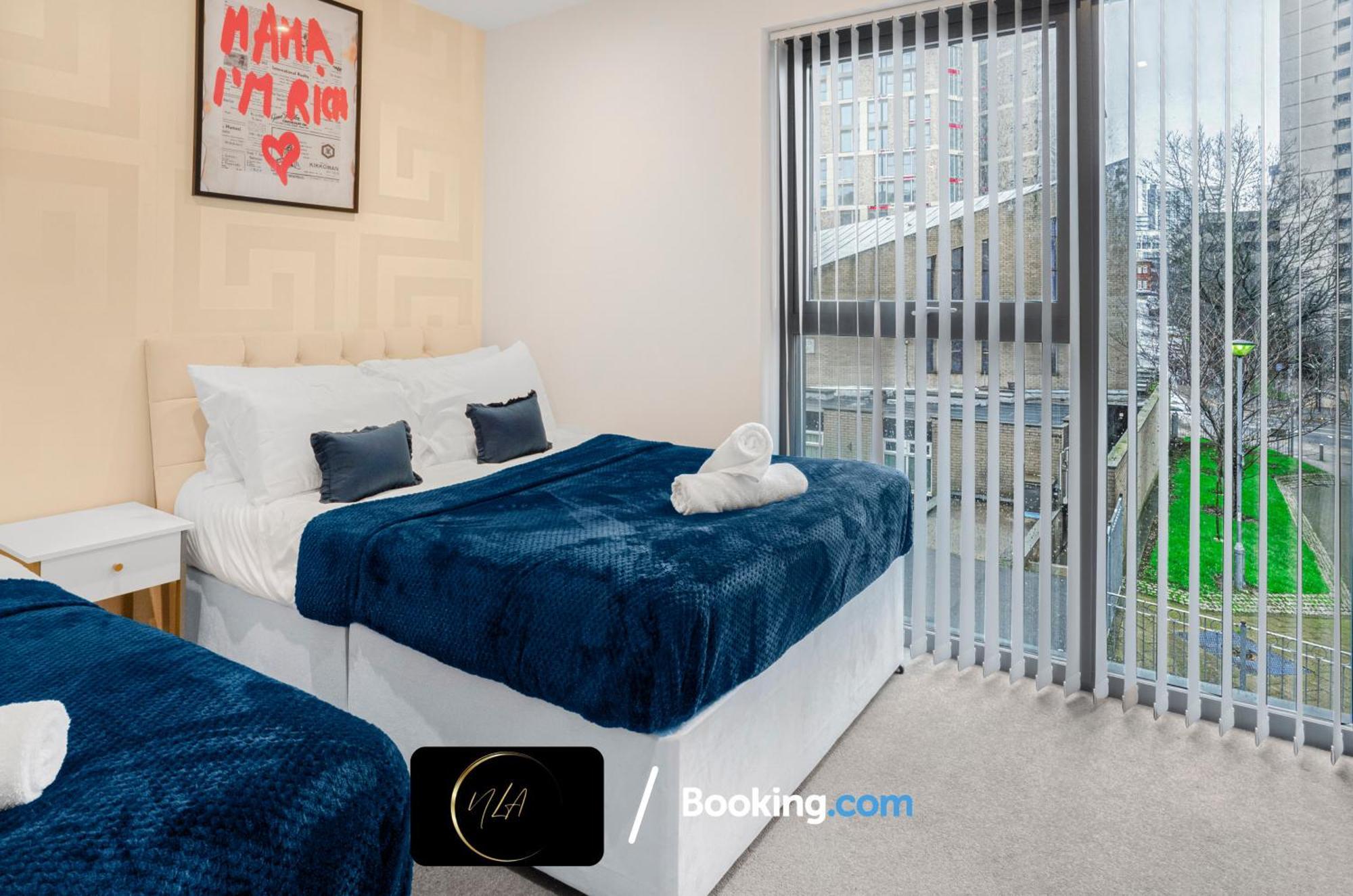 City Centre Apartment With Free Parking, 2 Bathrooms, Netflix And Wifi - Suitable For Contractors And Families - By Noor Luxury Accommodations Birmingham Extérieur photo