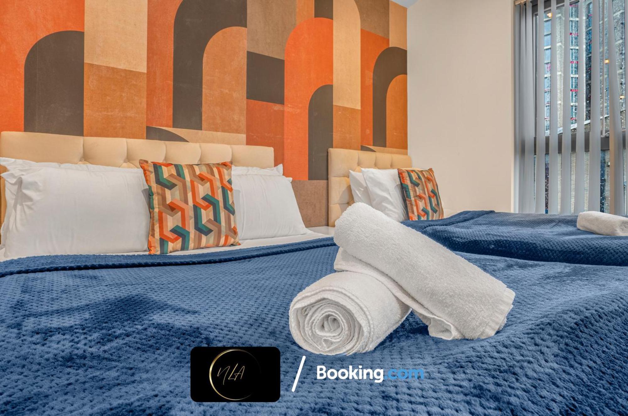 City Centre Apartment With Free Parking, 2 Bathrooms, Netflix And Wifi - Suitable For Contractors And Families - By Noor Luxury Accommodations Birmingham Extérieur photo
