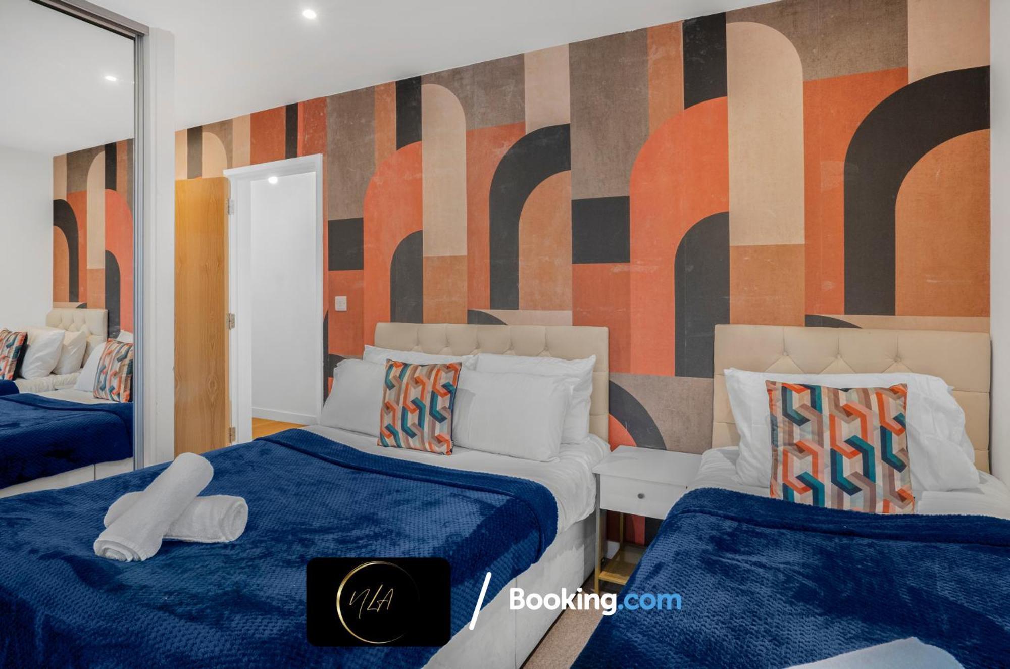 City Centre Apartment With Free Parking, 2 Bathrooms, Netflix And Wifi - Suitable For Contractors And Families - By Noor Luxury Accommodations Birmingham Extérieur photo